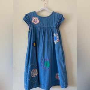 Mini Boden Denim Dress size 11-12Y
